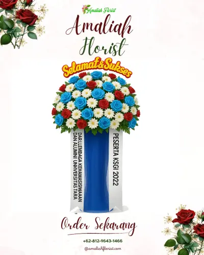 Standing Flower di Sawah Luhur